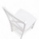 Silla de comedor o cocina GOLF color blanco