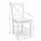 Silla de comedor o cocina GOLF color blanco